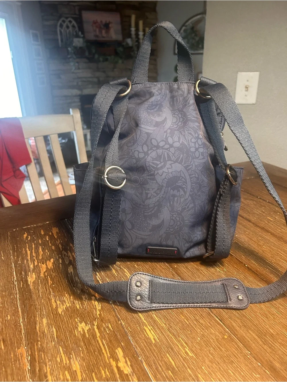 Sakroots Loyola Convertible backpack/shoulderbag